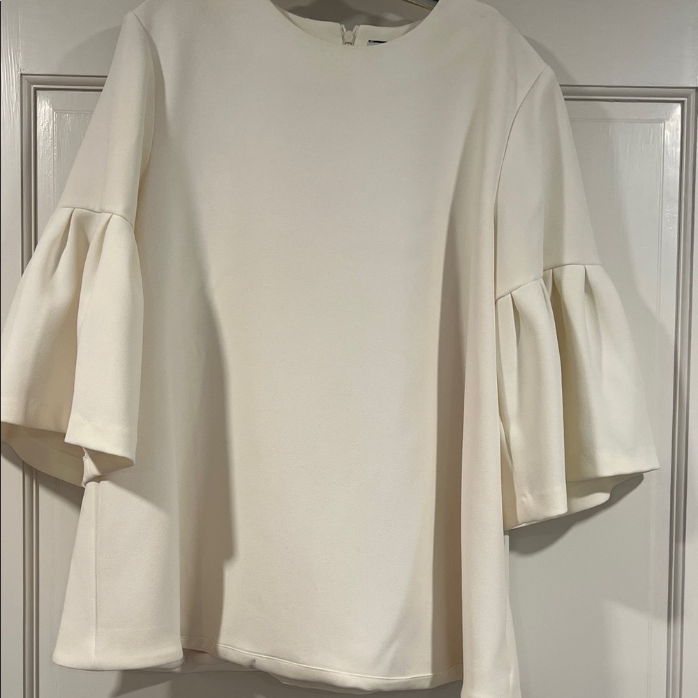 Elegant Cream Women's Top